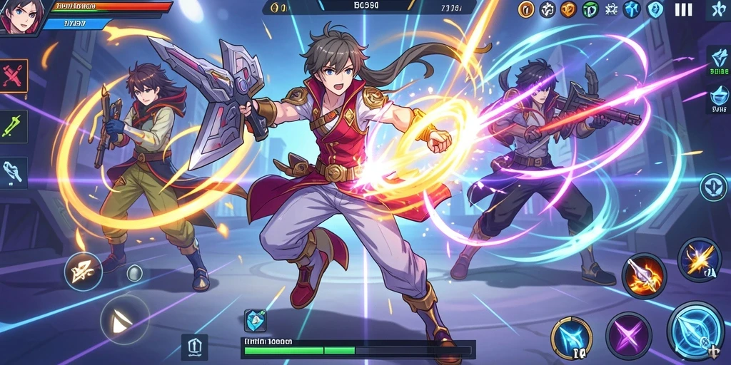 bento123 - Screenshot dari level yang menantang dan menarik.